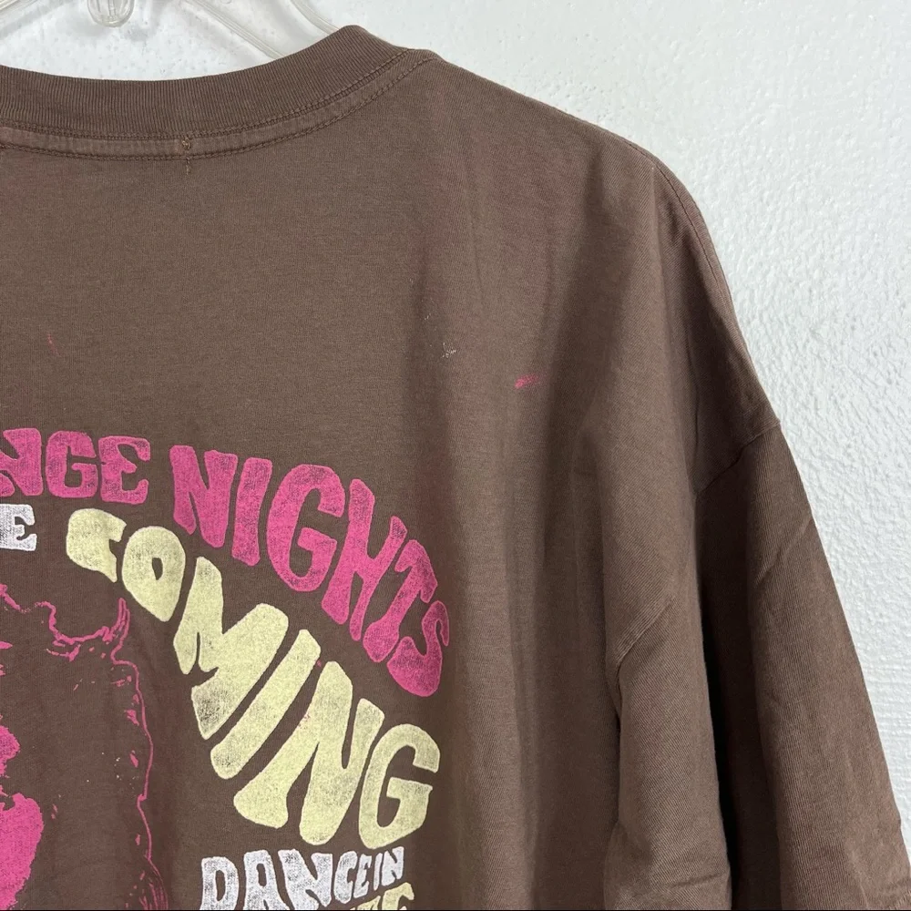 Daydreamer The Doors Strange Nights Are Coming Oversized Slouchy Merch Tee - Picture 9 of 11